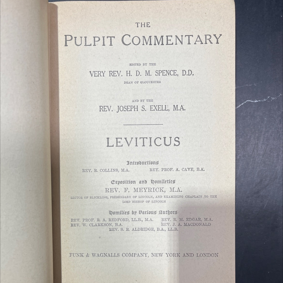 the pulpit commentary leviticus book, by various authors, 1970 Hardcover image 2