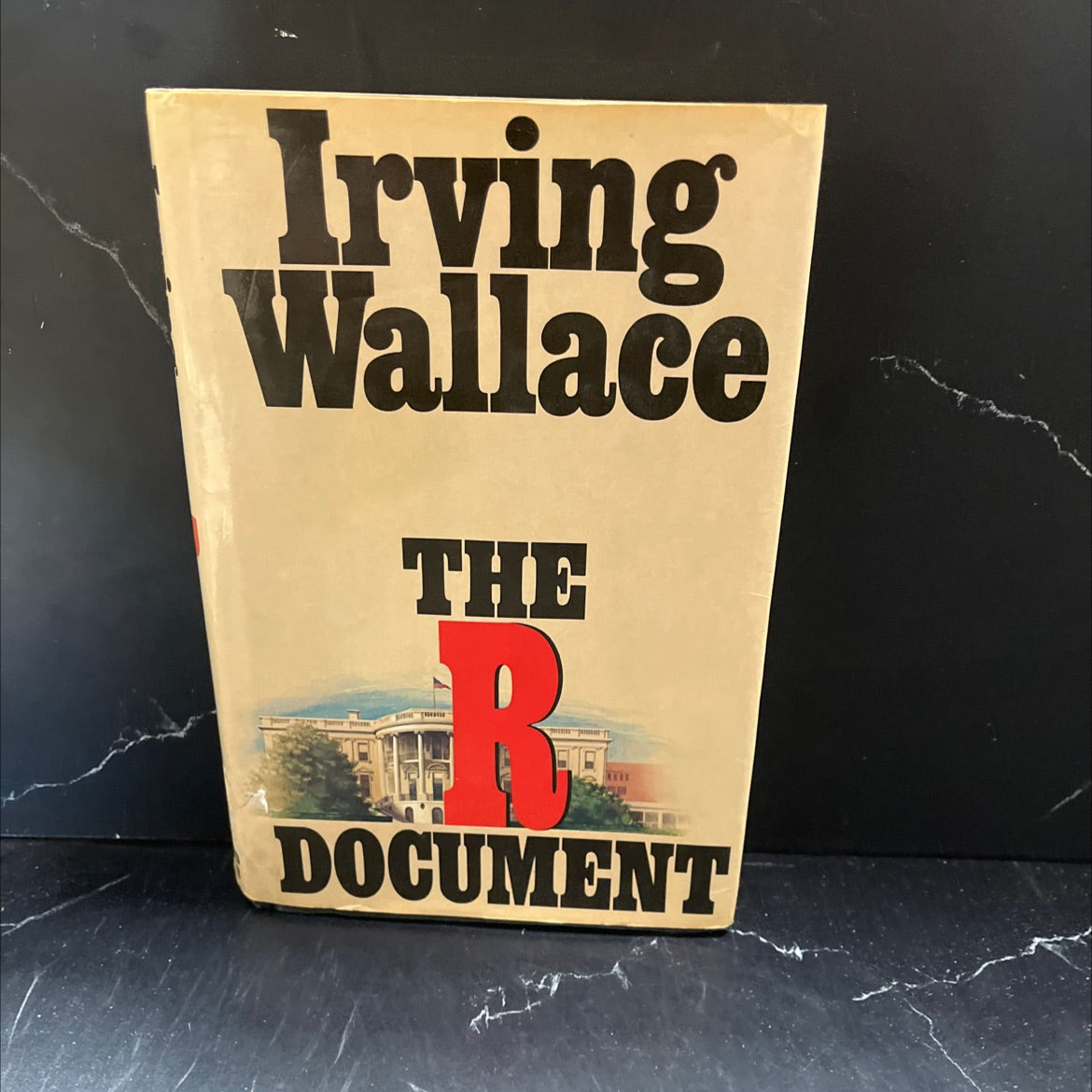 the r document book, by irving wallace, 1976 Hardcover image 1