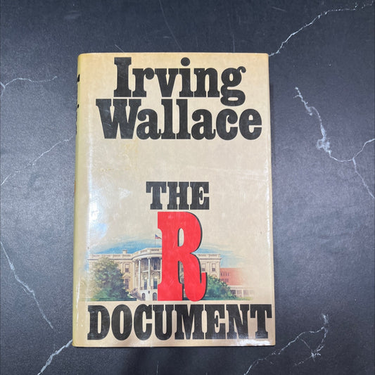 the r document book, by irving wallace, 1976 Hardcover, First Edition, Vintage image 1