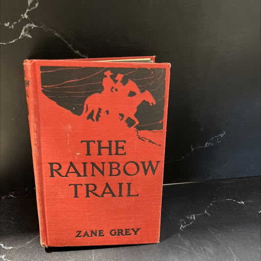 the rainbow trail book, by zane grey, 1943 Hardcover, Antique image 1