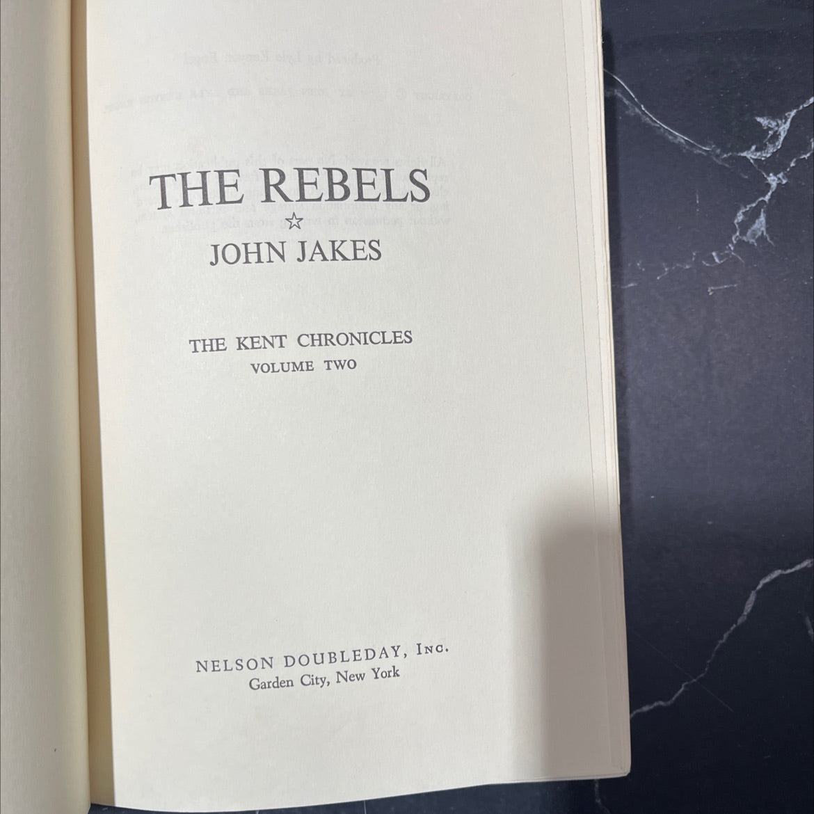 the rebels book, by john jakes, 1975 Hardcover image 2