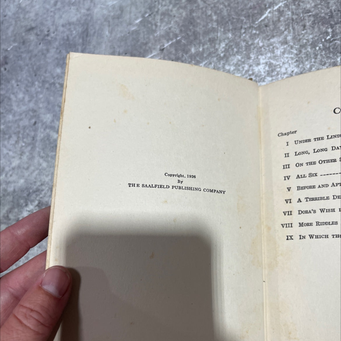 the red a uncle titus in the country book, by johanna spyri, 1926 Hardcover image 3