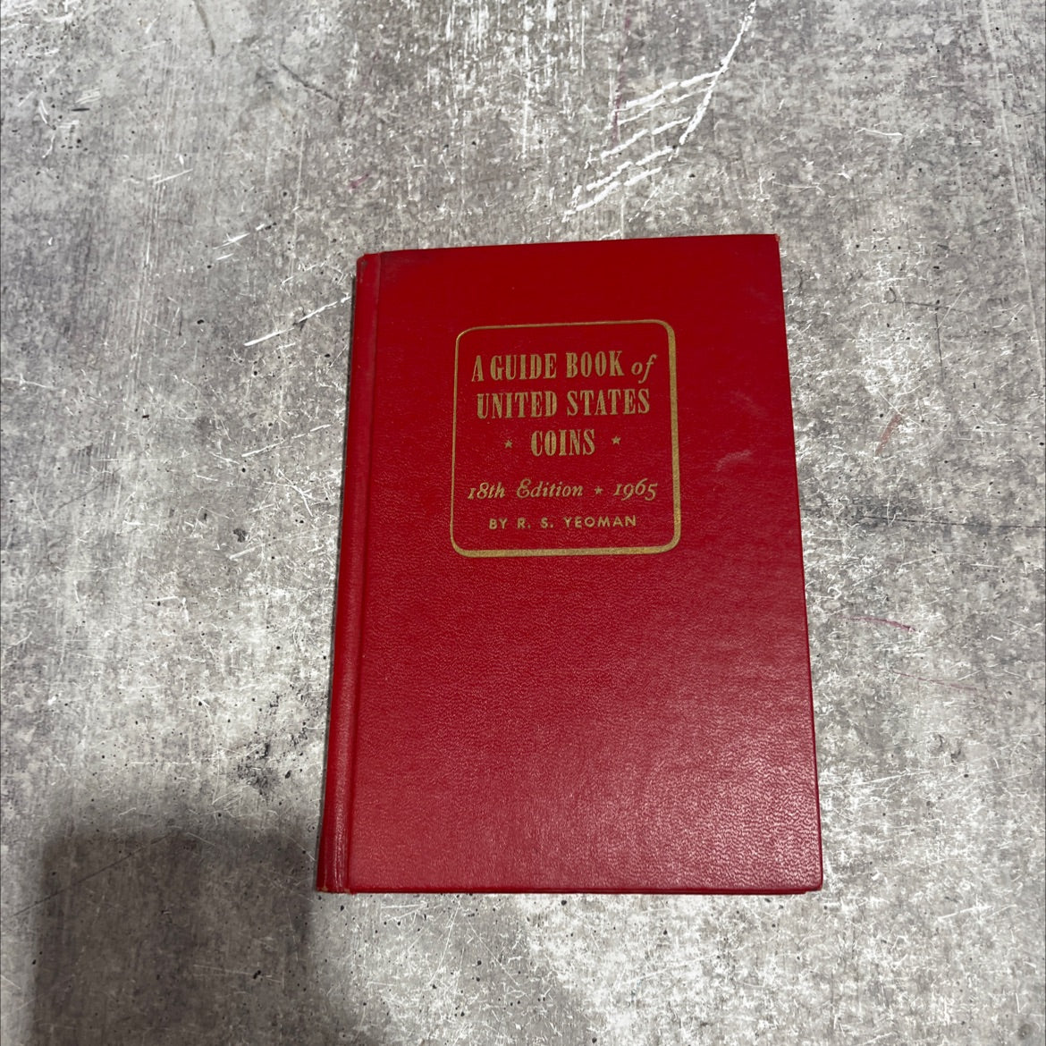 the red book of united states coins book, by r. s. yeoman, 1965 Hardcover image 1