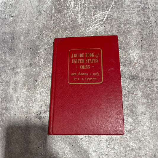 the red book of united states coins book, by r. s. yeoman, 1965 Hardcover image 1