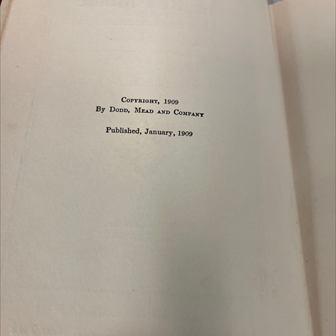 the red mouse a mystery romance book, by william hamilton osborne, 1909 Hardcover image 3