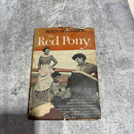 the red pony and other stories book, by john steinbeck, 1948 Hardcover image 1