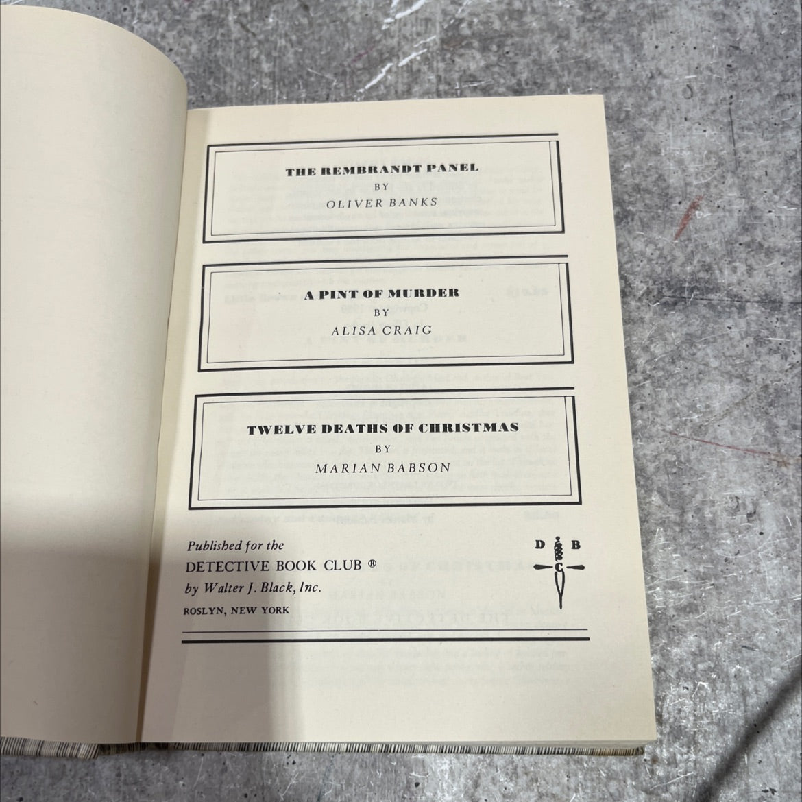 the rembrandt panel book, by oliver banks, 1980 Hardcover image 2