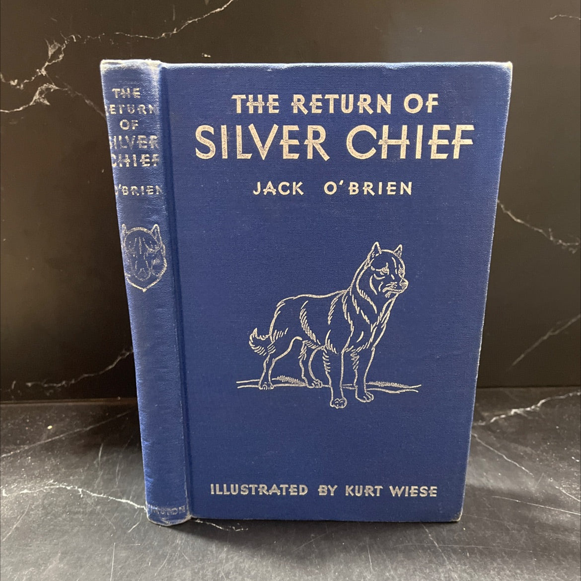 the return of silver chief book, by jack o'brien, 1943 Hardcover image 1