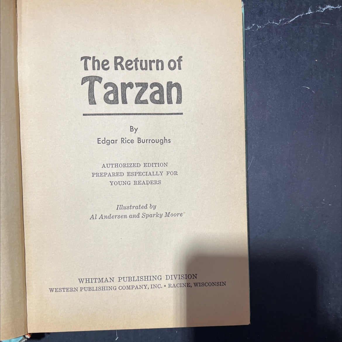 the return of tarzan book, by edgar rice burroughs, 1967 Hardcover image 2