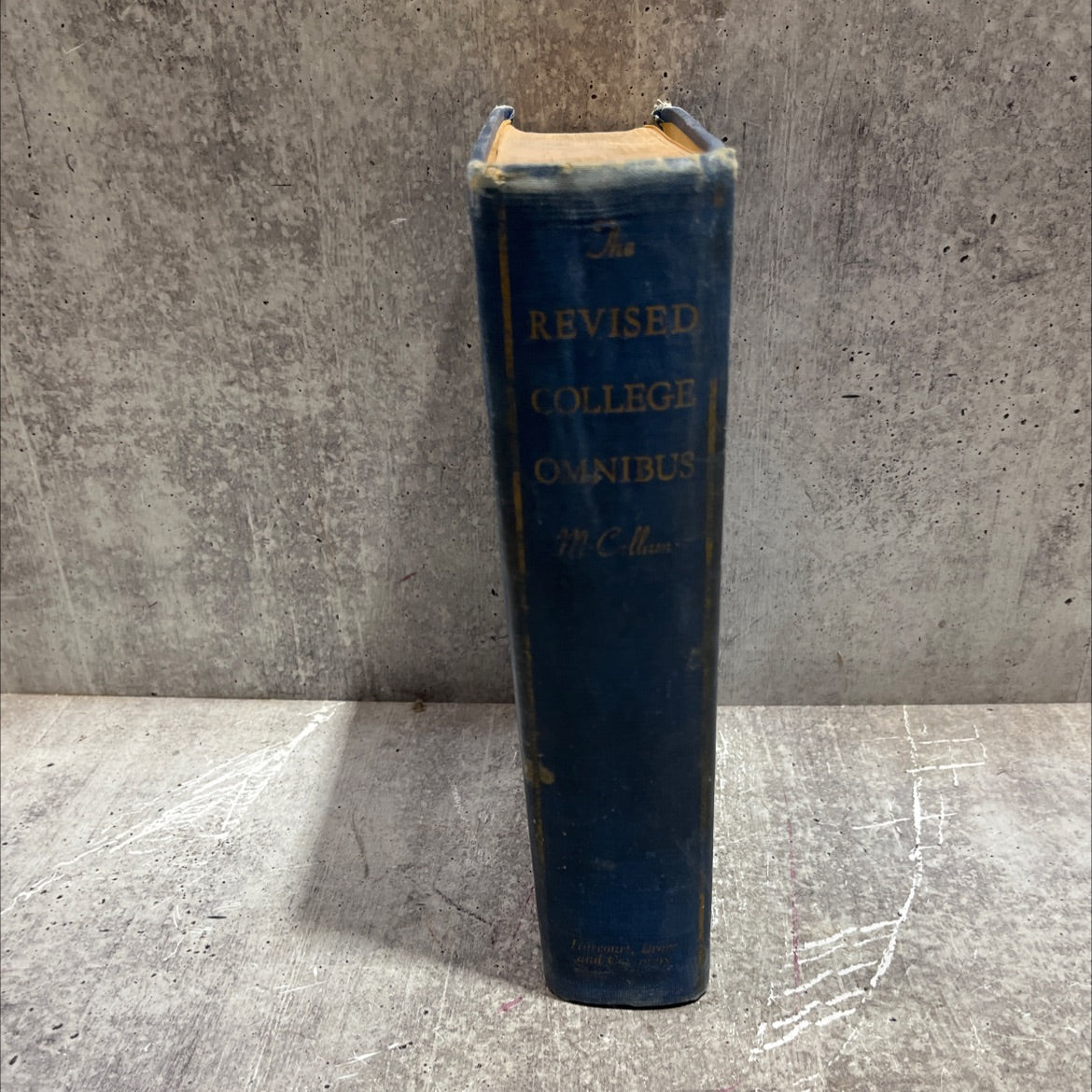 the revised college omnibus book, by james dow mccallum, 1939 Hardcover image 4