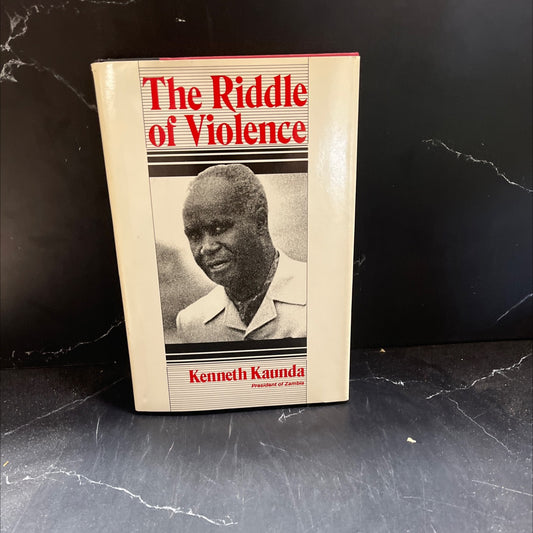 the riddle of violence book, by kenneth kaunda, 1980 Hardcover image 1