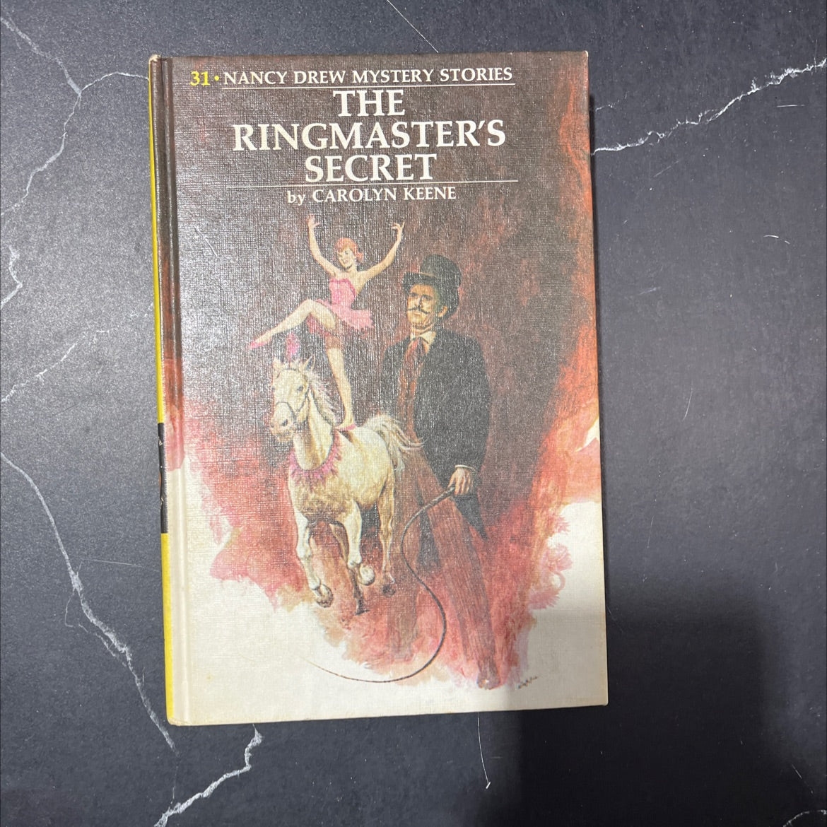 the ringmaster's secret book, by carolyn keene, 1974 Hardcover image 1