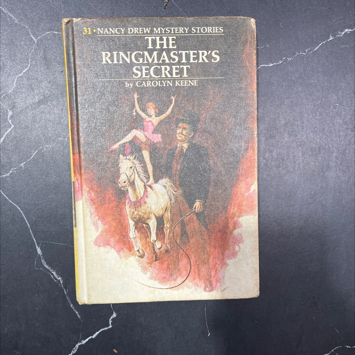 the ringmaster's secret book, by carolyn keene, 1974 Hardcover image 1