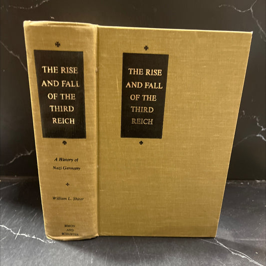 the rise and fall of the third reich a history of nazi germany book, by william l. shirer, 1960 Hardcover image 1