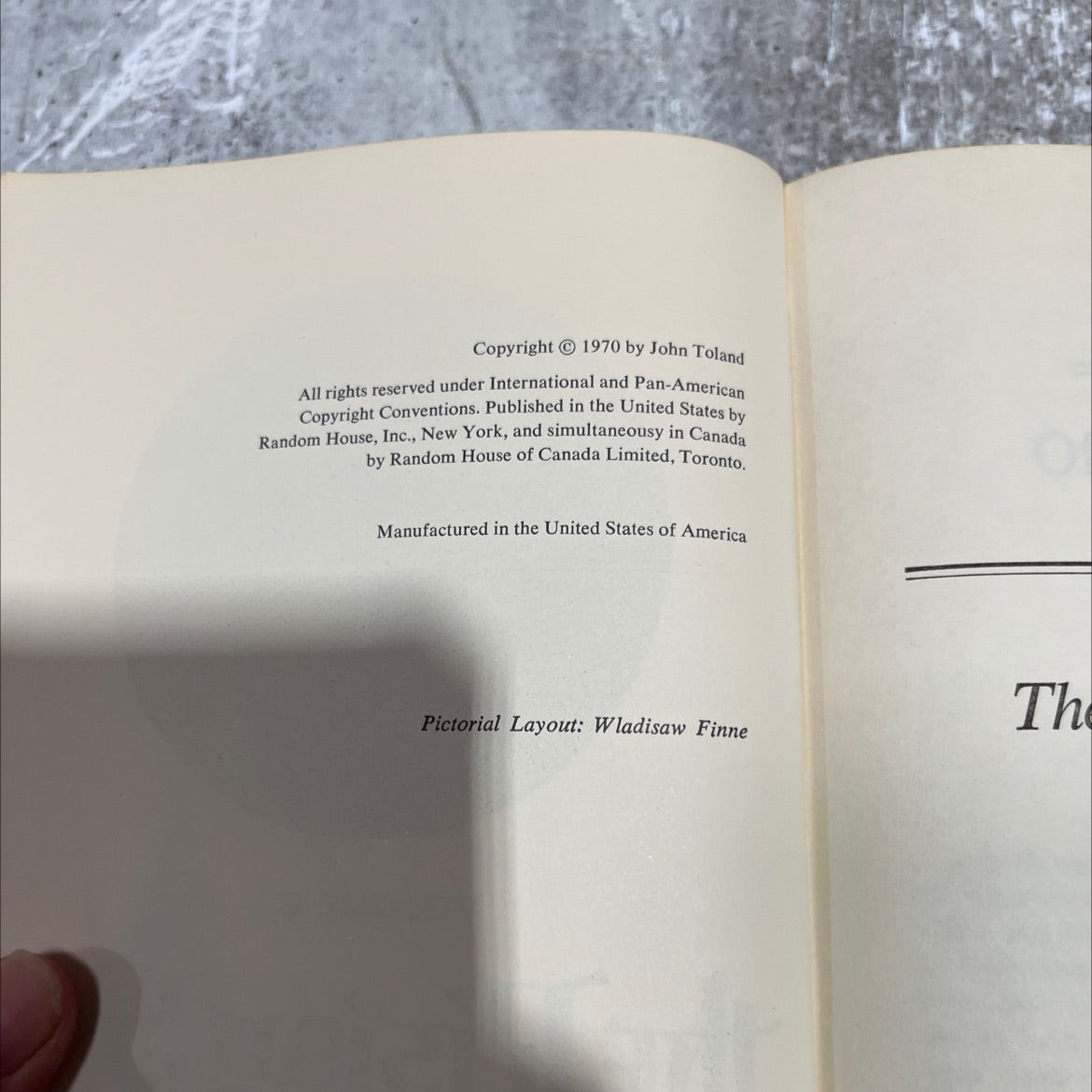 the rising sun the decline and fall of the japanese empire 1936-1945 book, by john toland, 1970 Hardcover image 3