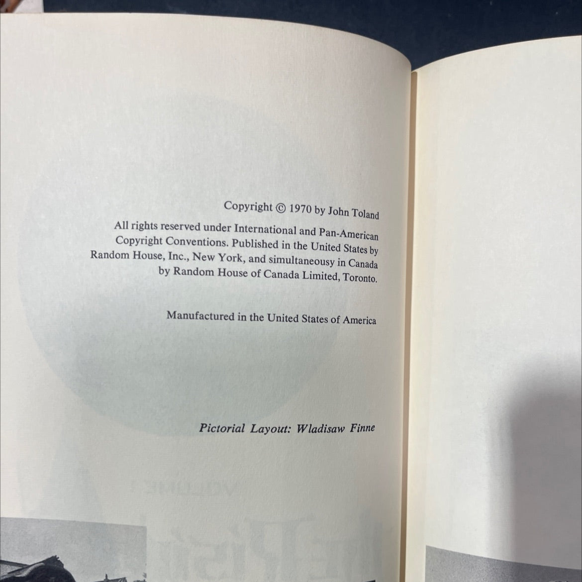 the rising sun the decline and fall of the japanese empire 1936-1945 book, by john toland, 1970 Hardcover image 3