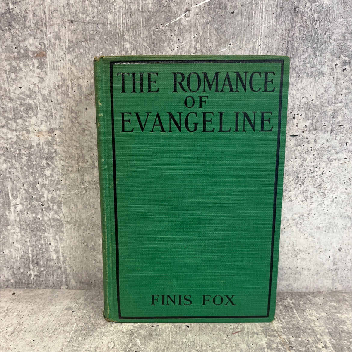 the romance of evangeline book, by finis fox, 1929 Hardcover image 1