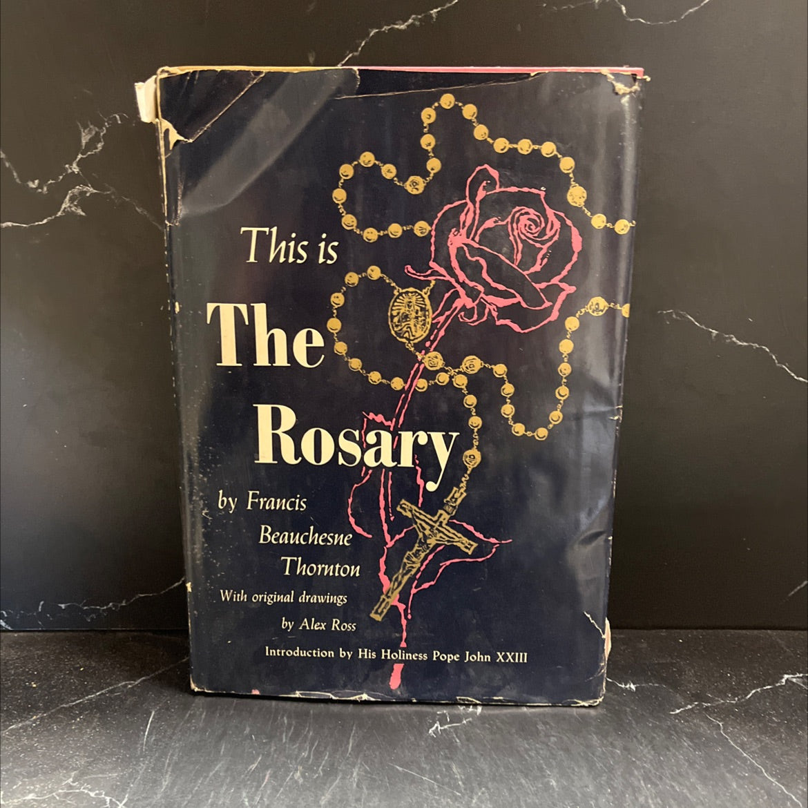 the rosary book, by Francis Beauchesne Thornton, 1961 Hardcover image 1