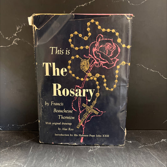 the rosary book, by Francis Beauchesne Thornton, 1961 Hardcover image 1