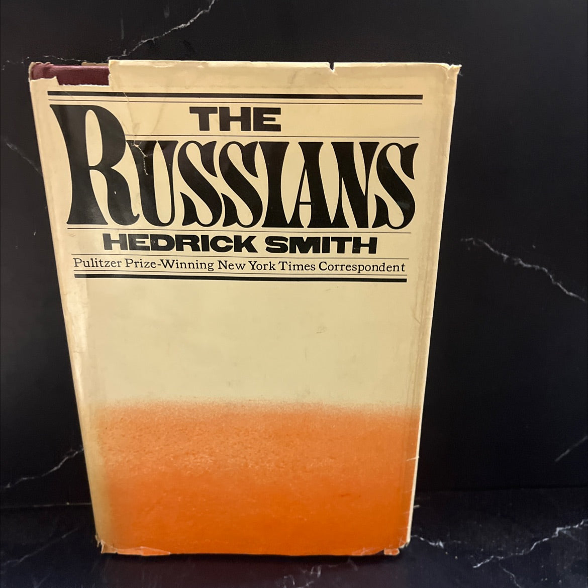 SIGNED the russians book, by hedrick smith, 1976 Hardcover, Vintage image 1