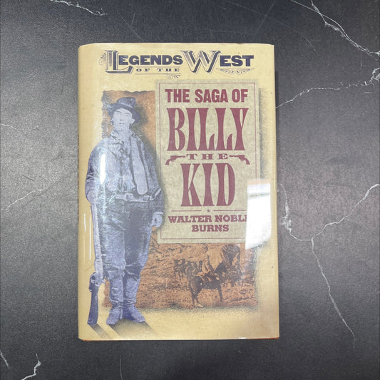 the saga of billy the kid book, by Walter Noble Burns, 1992 Hardcover image 1