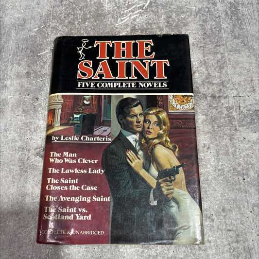 the saint: five complete novels book, by leslie charteris, 1983 Hardcover image 1