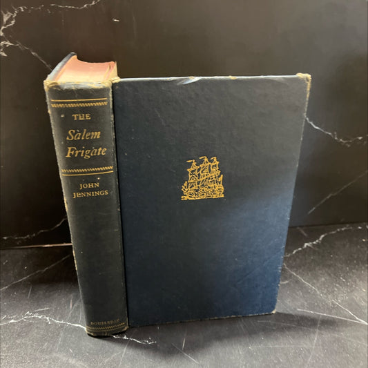 the salem frigate book, by john jennings, 1946 Hardcover, Vintage image 1
