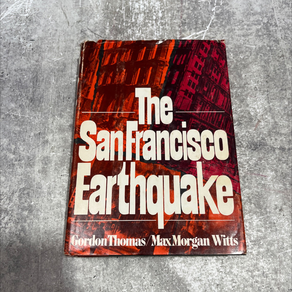 the san francisco earthquake book, by Gordon Thomas and Max Morgan Witts, 1971 Hardcover image 1