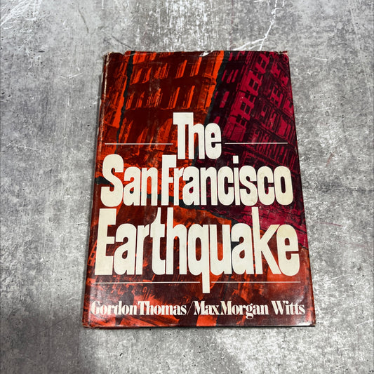 the san francisco earthquake book, by Gordon Thomas and Max Morgan Witts, 1971 Hardcover image 1