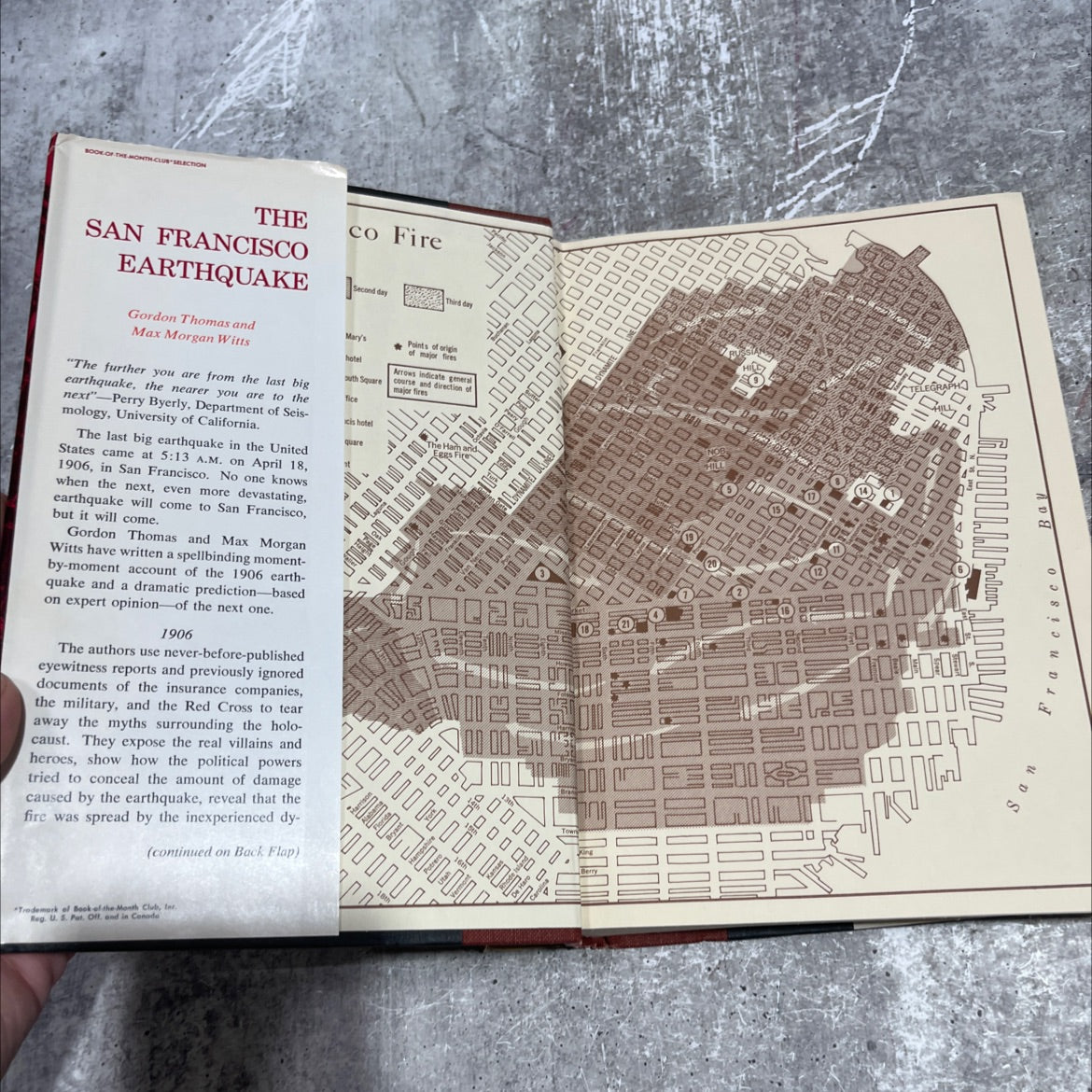 the san francisco earthquake book, by Gordon Thomas and Max Morgan Witts, 1971 Hardcover image 4