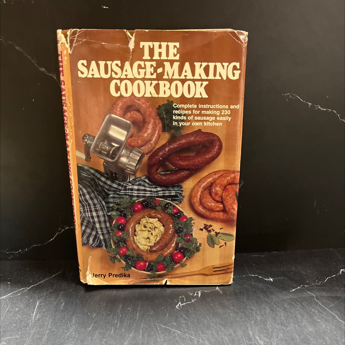 the sausage-making cookbook book, by Jerry Predika, 1983 Hardcover image 1