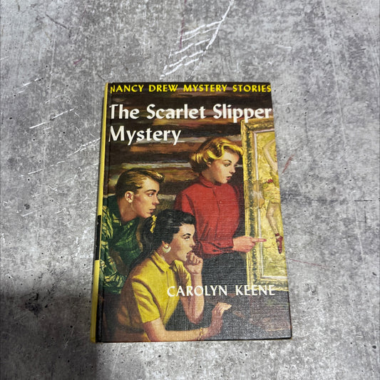the scarlet slipper mystery book, by carolyn keene, 1954 Hardcover image 1