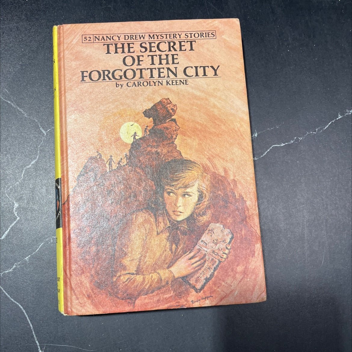 the secret of the forgotten city book, by carolyn keene, 1975 Hardcover image 1