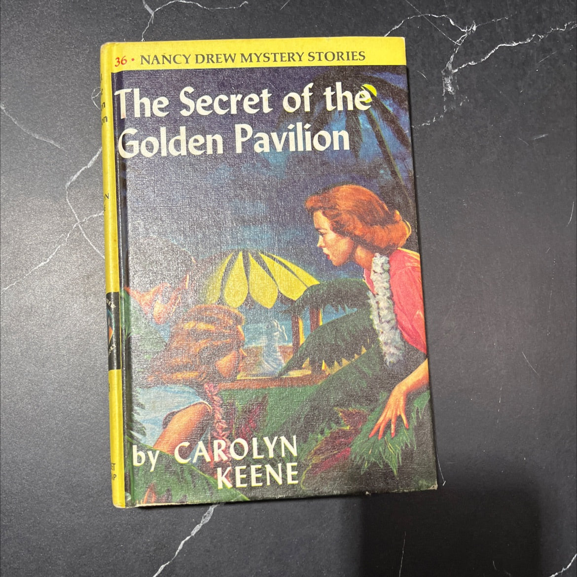 the secret of the golden pavilion book, by carolyn keene, 1959 Hardcover image 1
