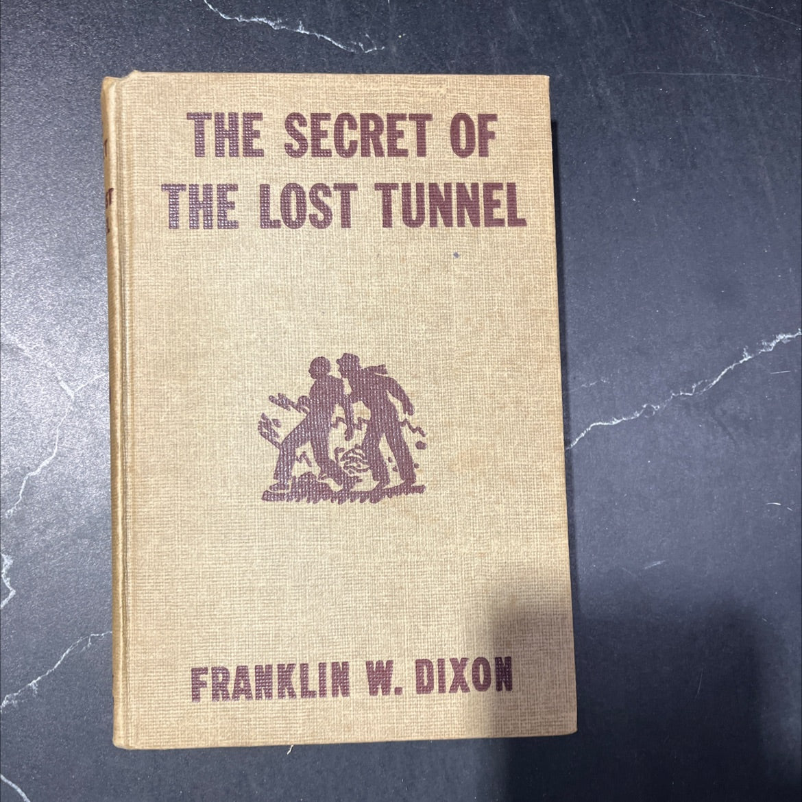 the secret of the lost tunnel book, by franklin w. dixon, 1950 Hardcover image 1