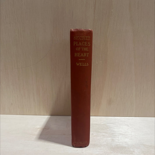 the secret places of the heart book, by h. g. wells, 1922 Hardcover image 1