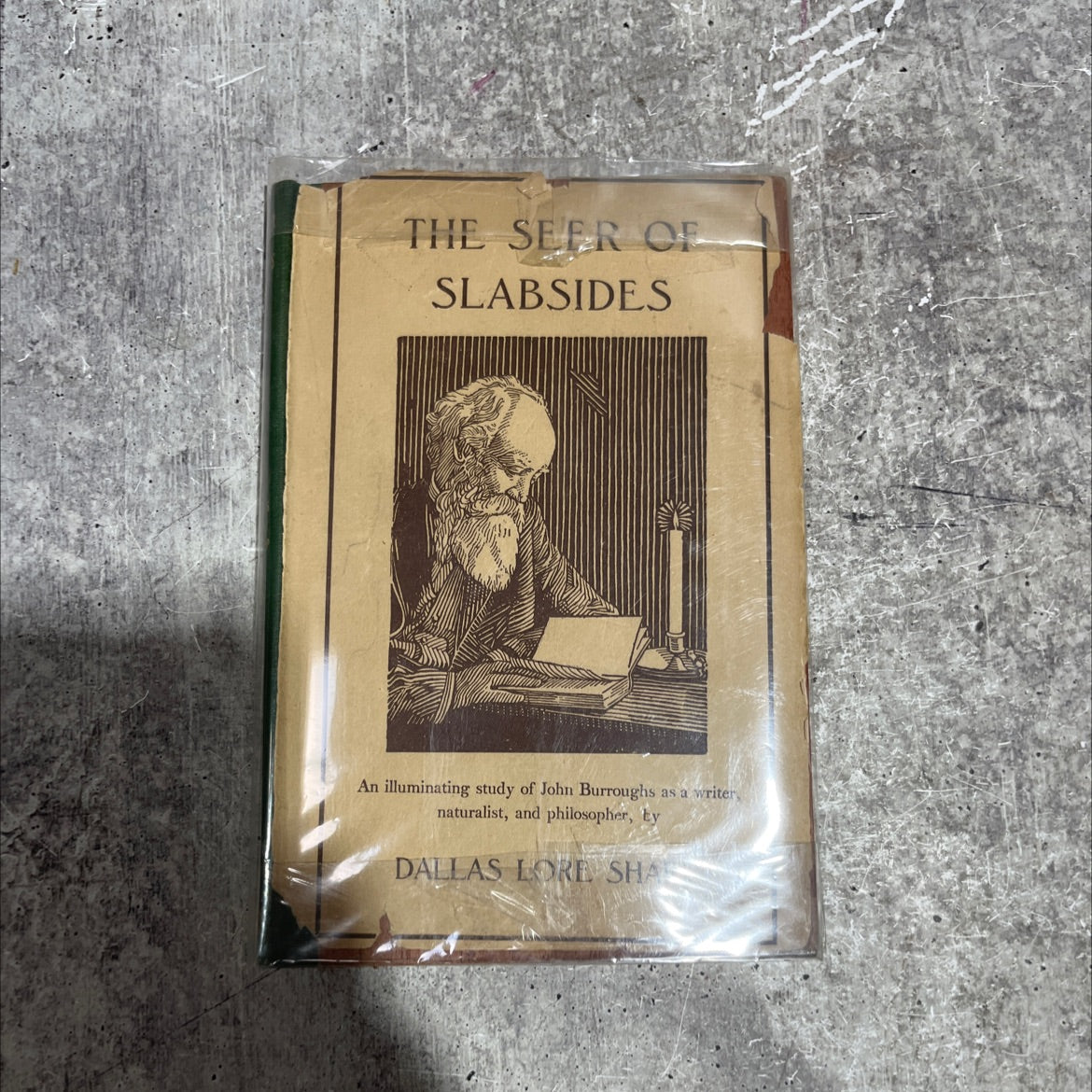 the seer of slabsides book, by dallas lore sharp, 1921 Hardcover image 1