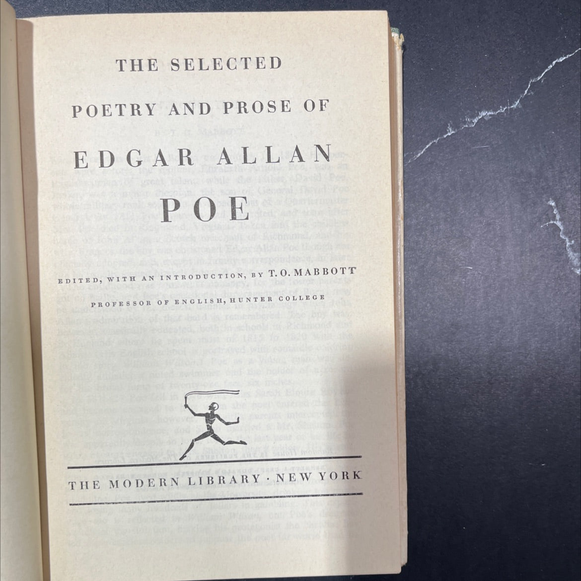 the selected poetry and prose of edgar allan poe book, by edgar allan poe, 1951 Hardcover image 2