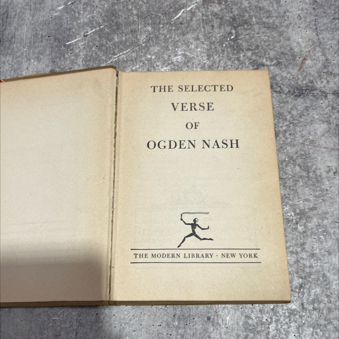 the selected verse of ogden nash book, by ogden nash, 1945 Hardcover image 2