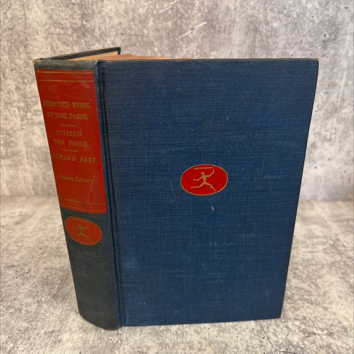 the selected work of tom paine & citizen tom paine book, by howard fast, 1945 Hardcover, Vintage image 1