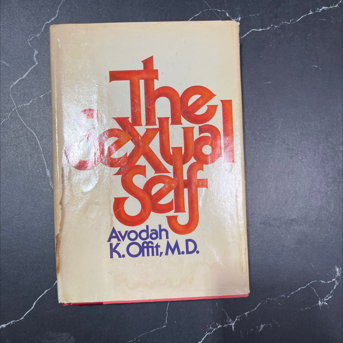 the sexual self book, by avodah k. offit, m.d., 1977 Hardcover image 1