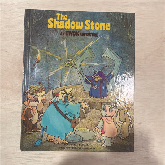 the shadow stone an ewok adventure book, by Cathy East Dubowski, 1986 Hardcover, First Edition, Vintage image 1