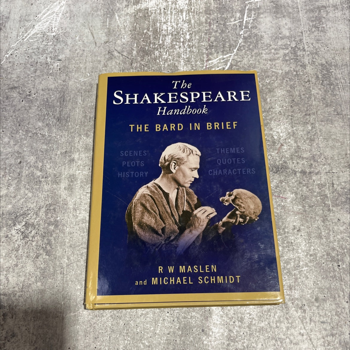 the shakespeare handbook book, by r w maslen and michael schmidt, 2023 Hardcover image 1