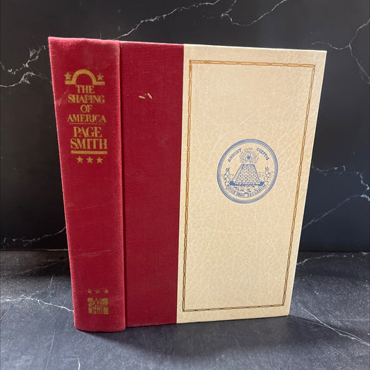 the shaping of america book, by Page Smith, 1980 Hardcover image 1