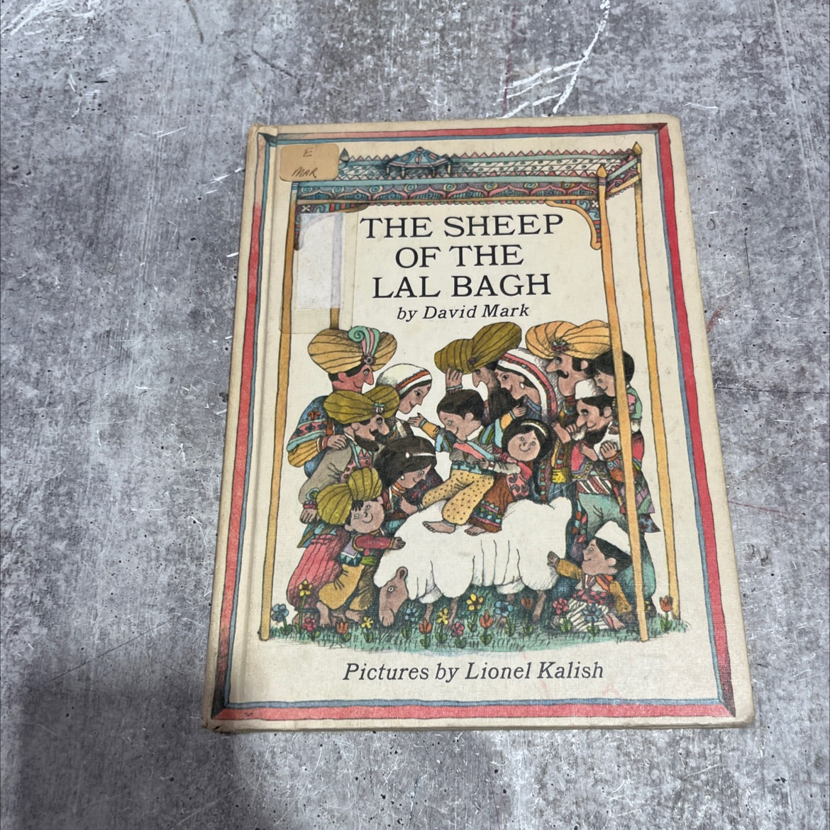 the sheep of the lal bagh book, by David Mark, 1967 Hardcover image 1