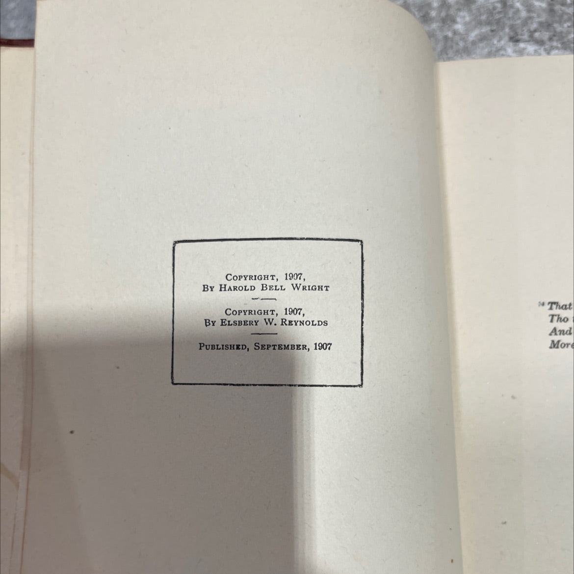 the shepherd of the hills book, by harold bell wright, 1907 Hardcover image 3