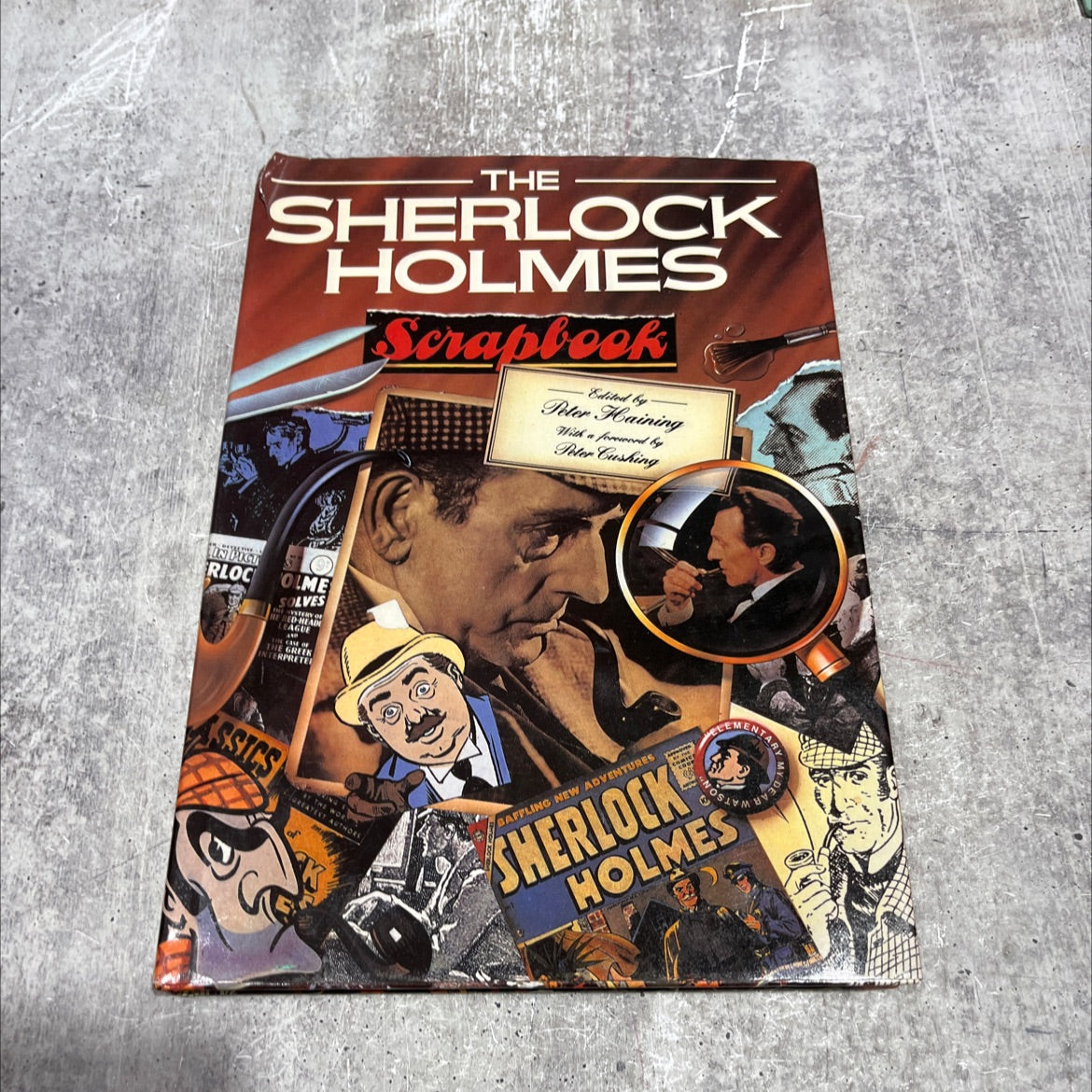 the sherlock holmes scrapbook book, by peter haining, 1986 Hardcover image 1