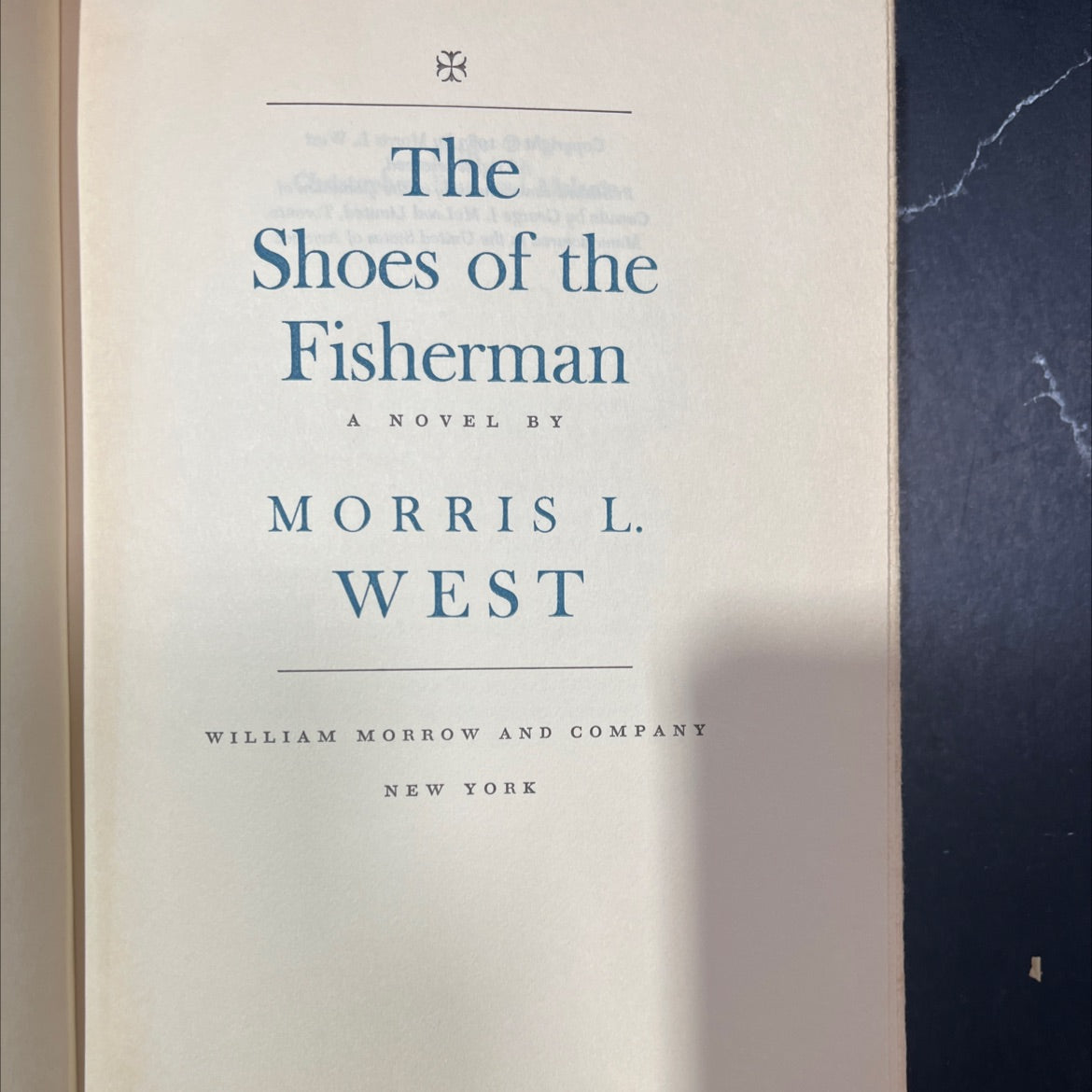 the shoes of the fisherman book, by morris l. west, 1963 Hardcover image 2