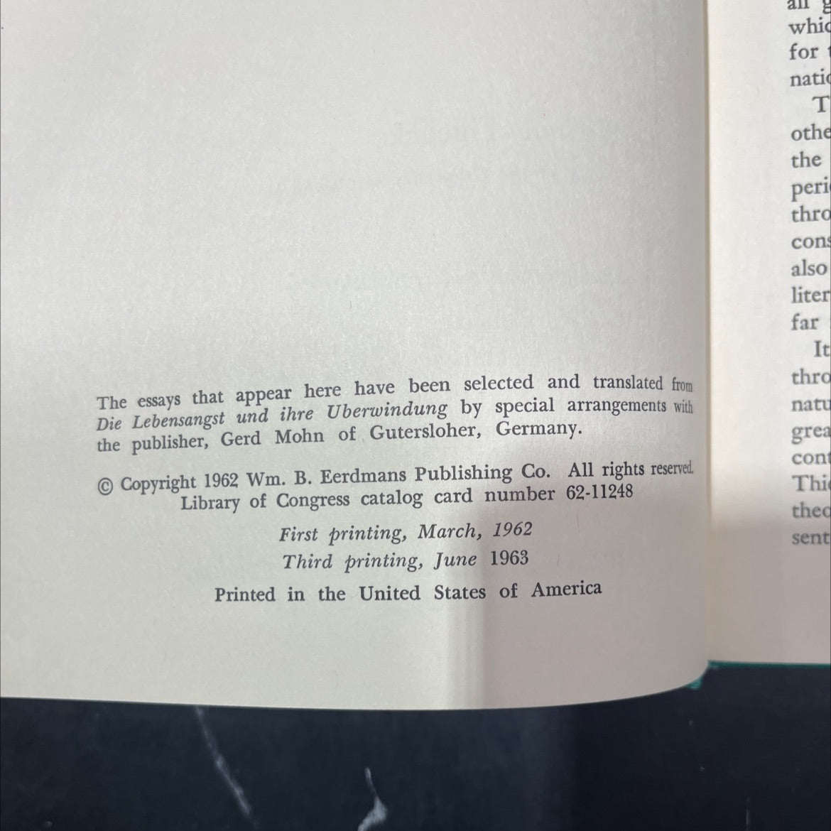 the silence of god book, by helmut thielicke, 1962 Hardcover image 3