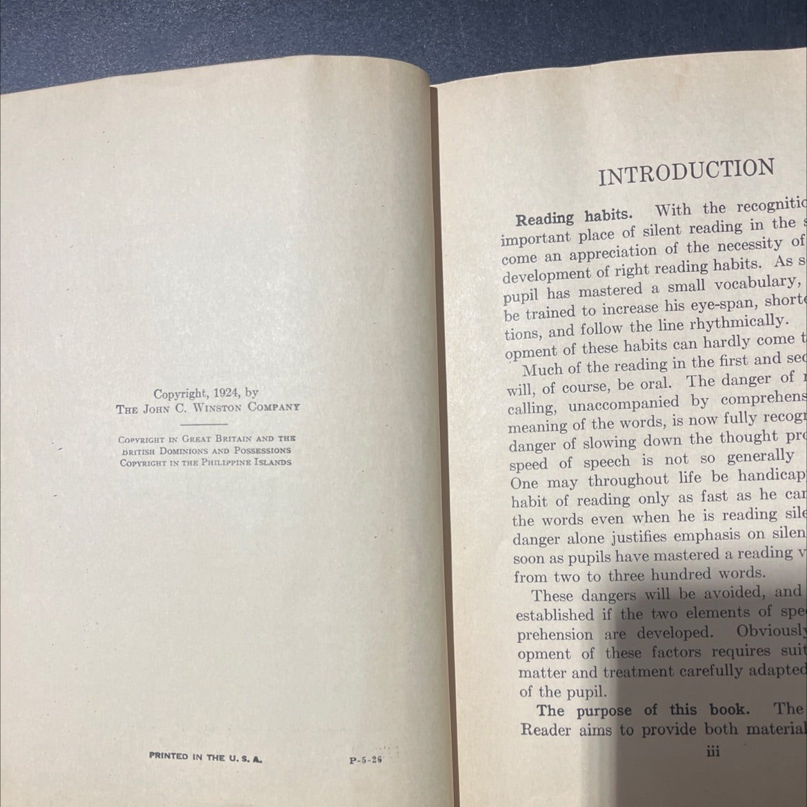 the silent readers book, by william d. lewis, albert lindsay rowland, ethel h. maltby gehres, 1924 Hardcover image 3